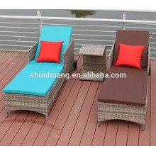 Outdoor rattan lounge sofa